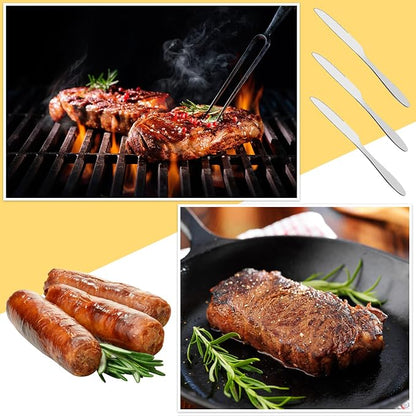 Nuenen 50 Pcs Bulk Dinner Knives 8.5 Inch 4th of July Table Knife Stainless - Image 5