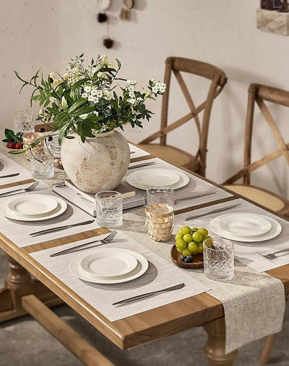 Leetaltree Pale Beige Placemats Set of 12 - Image 3