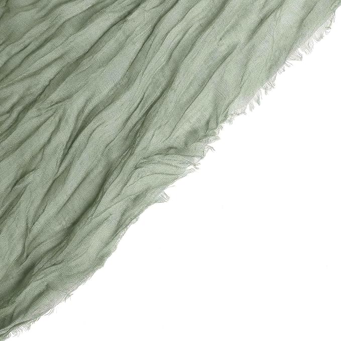 Efavormart 5 Pack 24"x19" Dusty Sage Matte Gauze Cheesecloth Napkins, Soft - Image 8