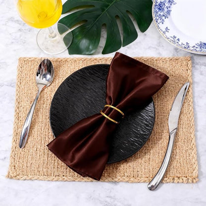 48 Pcs Gold Wedding Napkin Rings, Metal Spiral Napkin Rings Durable Napkins - Image 5