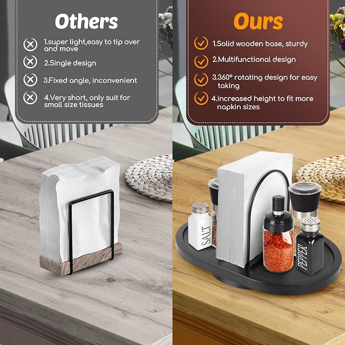 Rotating Napkin Holder for Table - Image 8