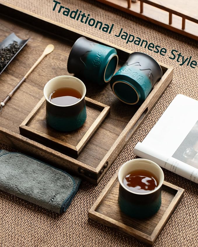 ZENS Japanese Tea Cups Set of 4 - Image 3