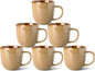LERATIO Ceramic Coffee Mugs Set of 6, 12oz Handmade Coffee Mugs Set | Large by LeRatio