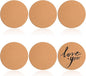 Boao 6 Pcs 4 Inch Round Absorbent Cork Coasters Wooden Cork Plant Coasters by Boao