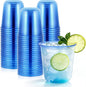 KesaPlan 50Pcs 12oz Blue Plastic Party Cups, Disposable Wine Cocktail Cups | by KesaPlan