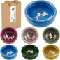 Skyley 6 Pieces Korean Soju Shot Glasses Sets Porcelain Cups Korean Ceramic by Skyley