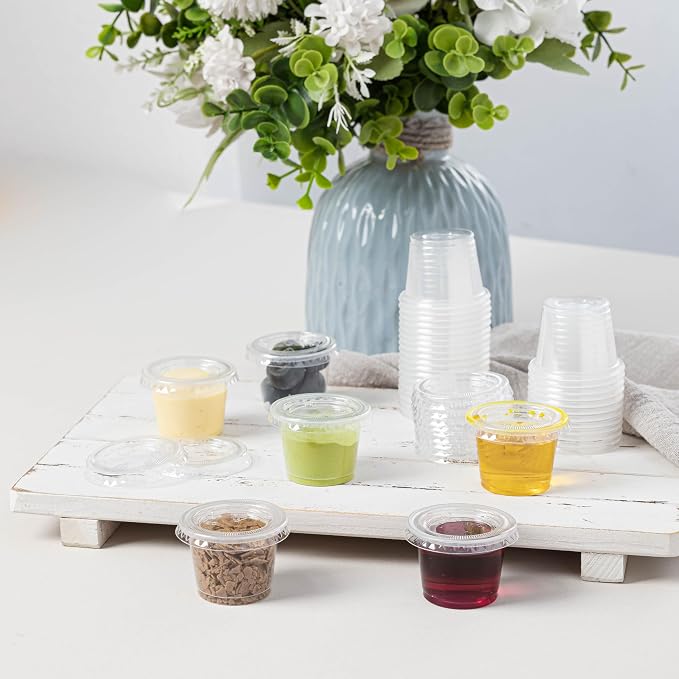 HOMIP 300PACK 1oz Plastic Portion Cups - Image 5