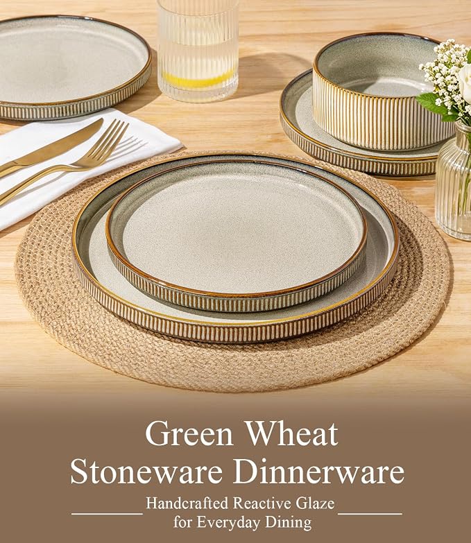 GBHOME Stoneware Dinnerware Sets - Image 4