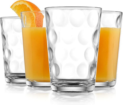 Home Essentials Juice Glasses Set Of 4 Water Tumbler Glasses Cups 7 oz Uses by Pasabahce