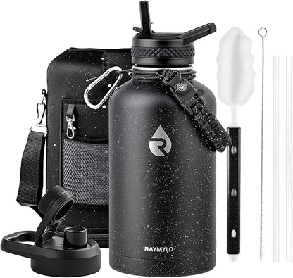 RAYMYLO Insulated Water Bottle 64 oz, Triple Wall Vacuum Stainless Steel | by RAYMYLO