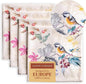 Maison d' Hermine Cloth Napkins Set of 4 100% Cotton for Thanksgiving Christmas Decorations Everyday Reusable Square Fall Napkins Cloth Washable Dinner Party (Equinoxe - Beige, 20"x20")