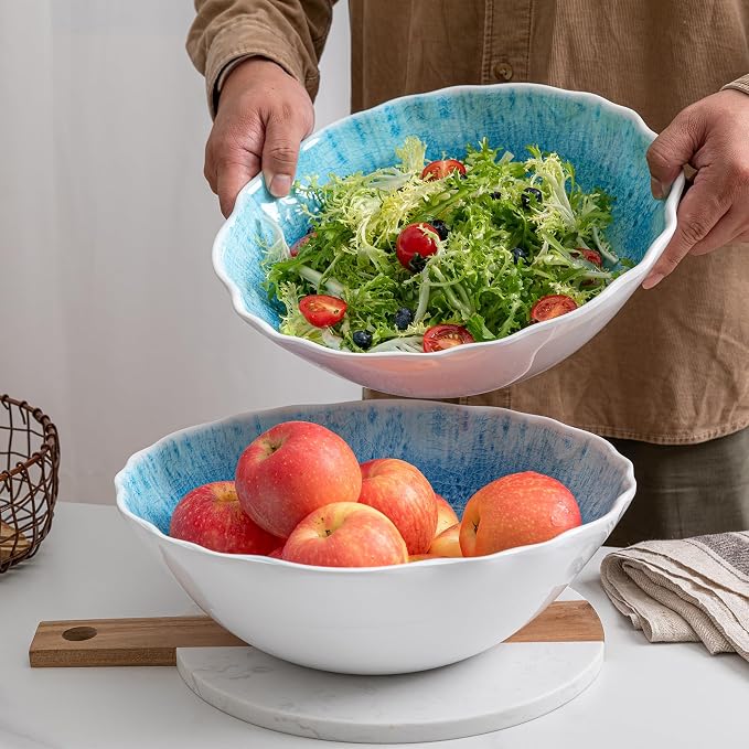 Melamine Serving Bowls, Dishwasher Safe - Image 3
