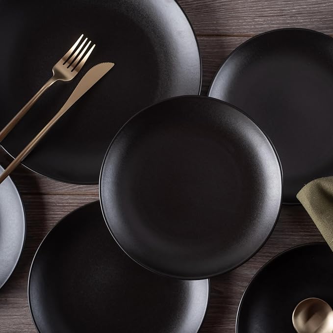 Porto by Stone Lain Semplice 12-Piece Premium Kitchen & Dining Dinnerware Set - Image 9