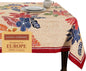 Maison d' Hermine Table Cloth Rectangle Table 100% Cotton 60 x 90 Inches Fall Tablecloth Reusable Everyday Use for Thanksgiving Christmas Decorations Dining Farmhouse Party (Kalahari)