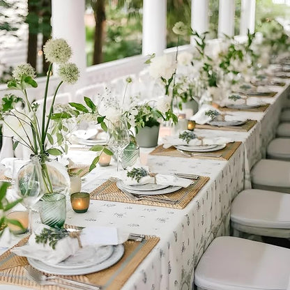 MAOANME Boho Eucalyptus Leaf Napkin Rings - Image 6