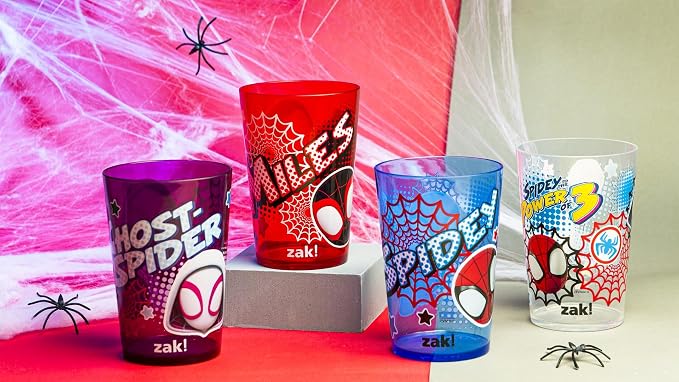 Zak Designs Marvel Spider-Man Nesting Tumbler Set - Image 11