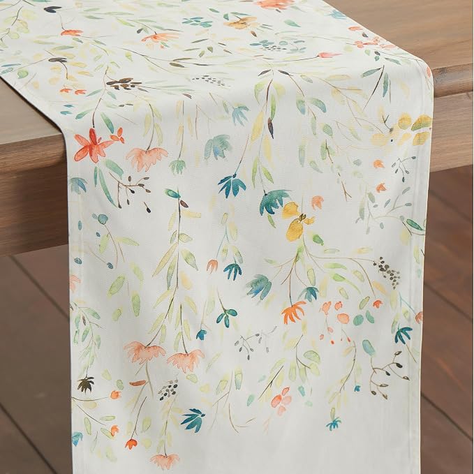 Maison d' Hermine Table Runner 100% Cotton 14.50" x 108" | Table Runners 108 - Image 9