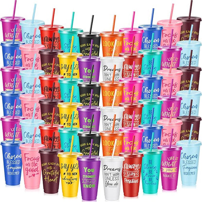 Uiifan 100 Pcs Inspirational Cups Bulk by Uiifan