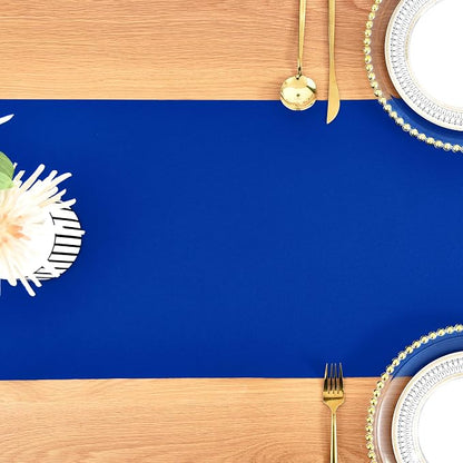 Farmhouse Blue Table Runner Small Short Table Runners 36 Inches Coffee Table - Image 7