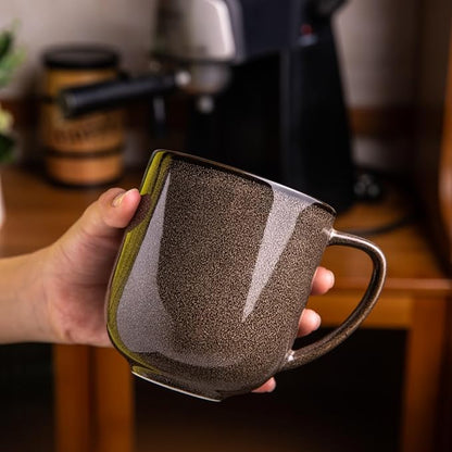LERATIO Ceramic Coffee Mugs Set of 6, 12oz Handmade Coffee Mugs Set | Large - Image 5
