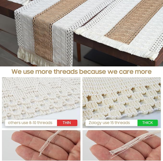 Placemats Set of 4 w/Charger Plates Table Mats Table Runner & Napkin Rings | - Image 5