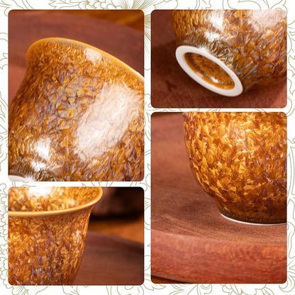 KAMMAK Ceramic Tea & Coffee Cups Set of 2 - Image 6