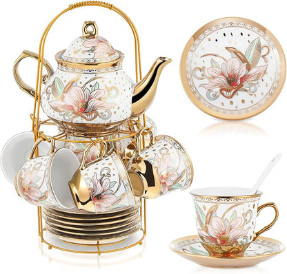 Zhehao 20 Pcs Porcelain Tea Set by Zhehao