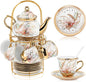 Zhehao 20 Pcs Porcelain Tea Set by Zhehao