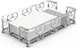 Guest Towel Holder Tray for Bathroom Countertop, Powder Room & Vanity Use by levimetree