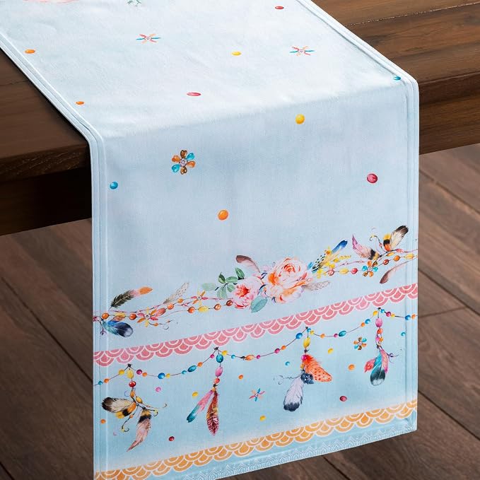 Maison d' Hermine Table Runner 100% Cotton 14.50" x 108" | Table Runners 108 - Image 9