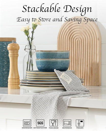 Sweejar 24 Piece Dinnerware Sets - Image 6