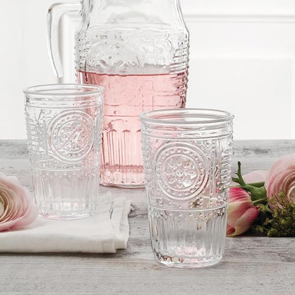 Bormioli Rocco Romantic Set Of 6 Tumbler Glasses, 11.5 Oz. Clear Crystal Glass - Image 5