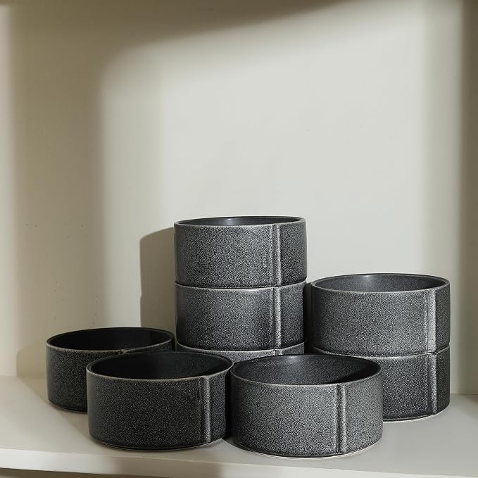 Stone Lain Bao 8-Piece Bowl Set Stoneware - Image 7
