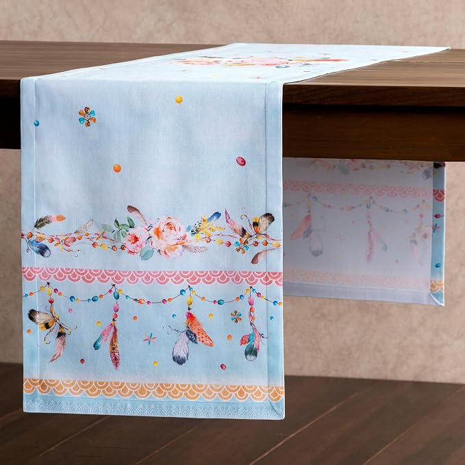Maison d' Hermine Table Runner 100% Cotton 14.50" x 108" | Table Runners 108 - Image 8