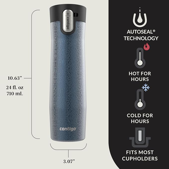 Contigo® AUTOSEAL® West Loop Vacuum-Insulated Stainless Steel Travel Mug - Image 2