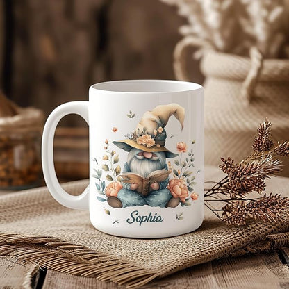 Hyturtle Autumn Gnome Coffee Mug 11oz – Autumn Gnome Mug Gifts - Image 6