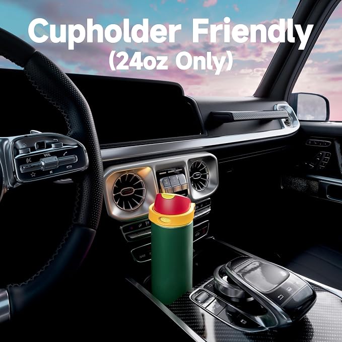 24 oz Insulated Water Bottle - Image 6