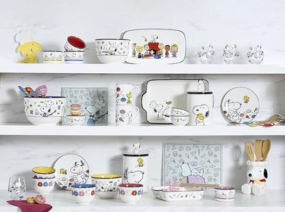 Lenox Chef Snoopy 4-Piece Accent Plates, Appetizer Plate Set - Image 3