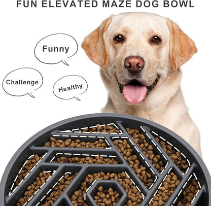 TOBYTO Slow Feeder Dog Bowls Large Medium Breed, Anti-Choking Slow Eating Dog - Image 3