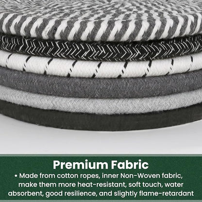 8 Inch Trivets for Hot Dishes, Hot Pots and Pans, Large Coaster for Kitchen - Image 3