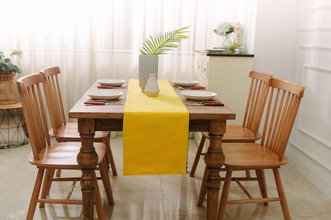 Dining Table Runner 12 x 108 inches Christmas Living Room Dinner Wedding - Image 7