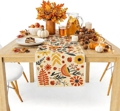 Fall Decor - Floral Table Runner | Autumn Decorations - Image 4