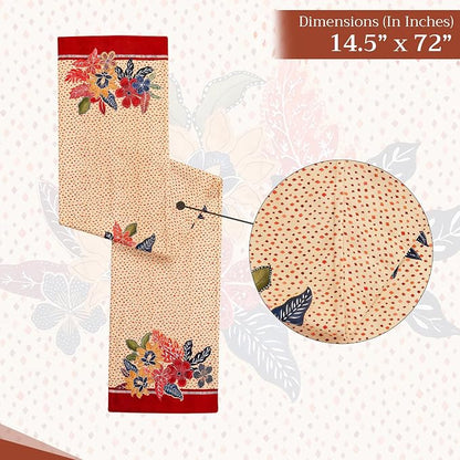 Maison d' Hermine Table Runner 100% Cotton 14.50" x 72" | Table Runners 72 - Image 6