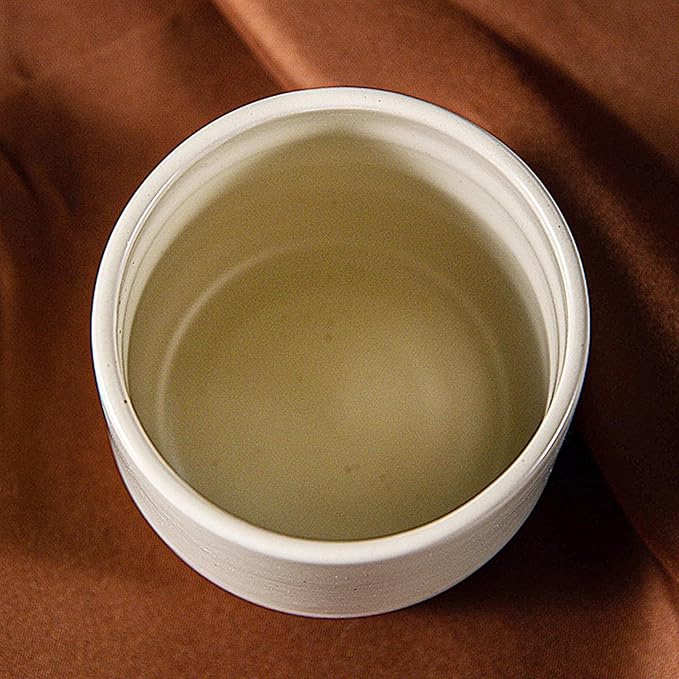 Japanese Ceramic Mug, Vintage Tea Cup, 8oz Cup, No Handle Drinking Cup - Image 6