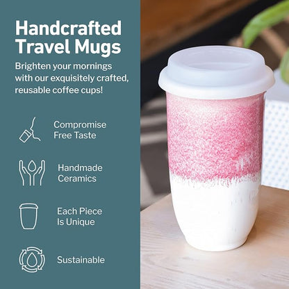 NOVA CERAMICS Coffee Travel Mug - Image 2