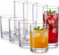 Meolibour® Acrylic Drinking Glasses Set of 8, 14oz Rocks & 20oz Water Cups by Unknown