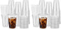 VITEVER [100 Sets - 16oz Clear Plastic Cups by VITEVER