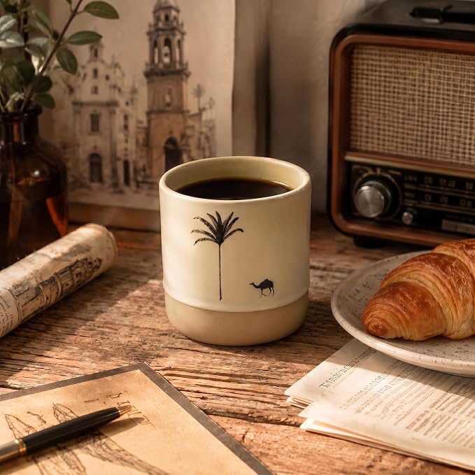 7oz Ceramic Mug Cups with DIY Canvas - Image 4