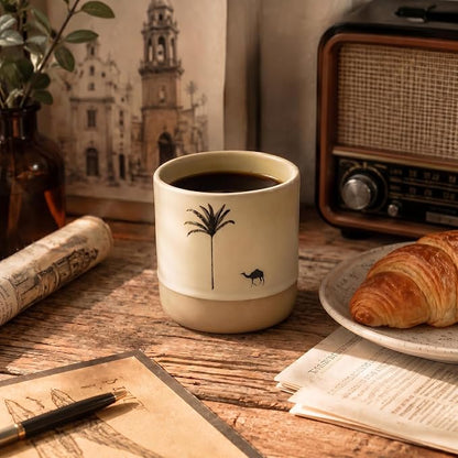 7oz Ceramic Mug Cups with DIY Canvas - Image 4