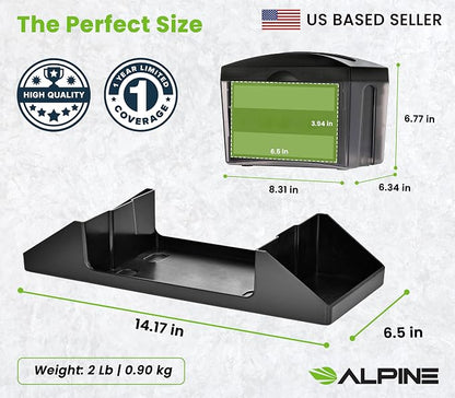 Alpine Tabletop Commercial Napkin Dispenser Restaurant Napkin Holder - Image 2